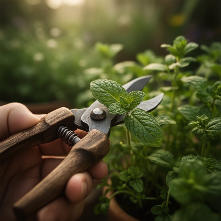 8 Healthy Steps to Prune Indoor Herbs for Constant Harvest